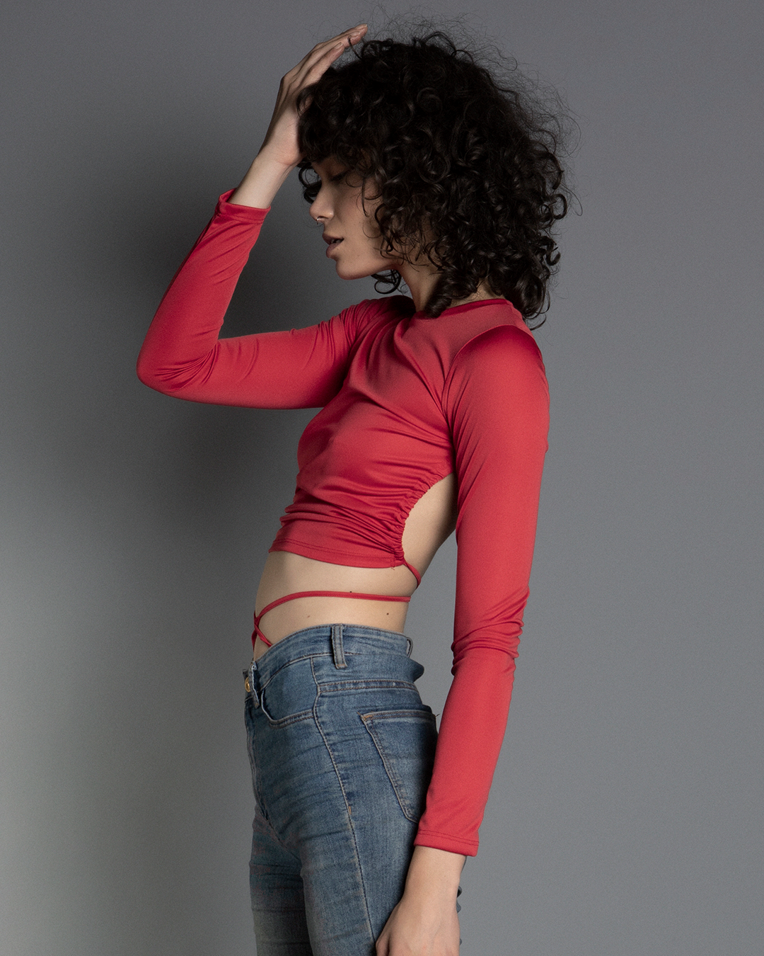 Camiseta Escote Espalda Rojo – Tangerine