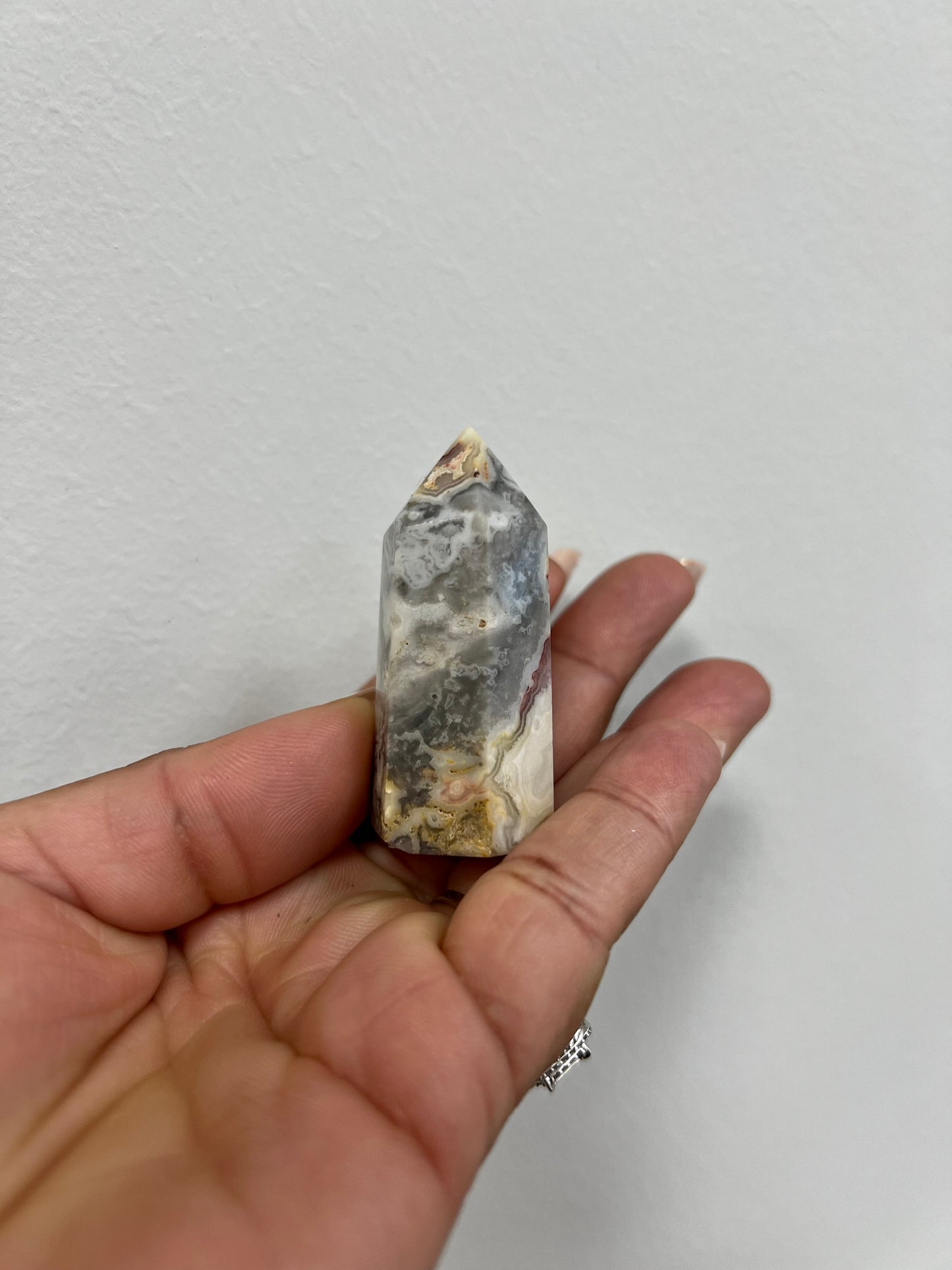 Crazy Lace Agate Tower