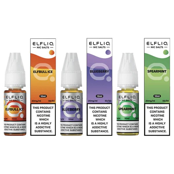 ELF BAR - Elf Bar Elfliq 10ml Nic Salt (Pack of 10) - theno1plugshop