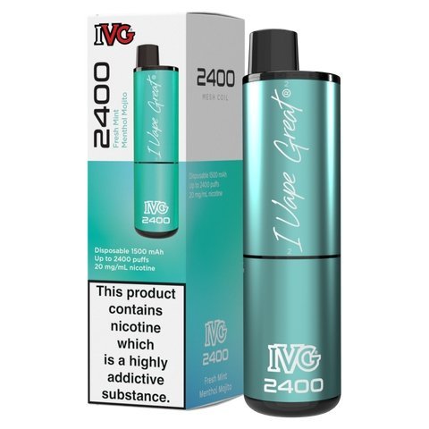 IVG Bar - IVG 2400 Disposable Vape Pod Puff Bar Device Kit - theno1plugshop