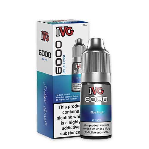 Ivg - IVG 6000 Nic Salt 10ml Bottle Box of 10 - theno1plugshop