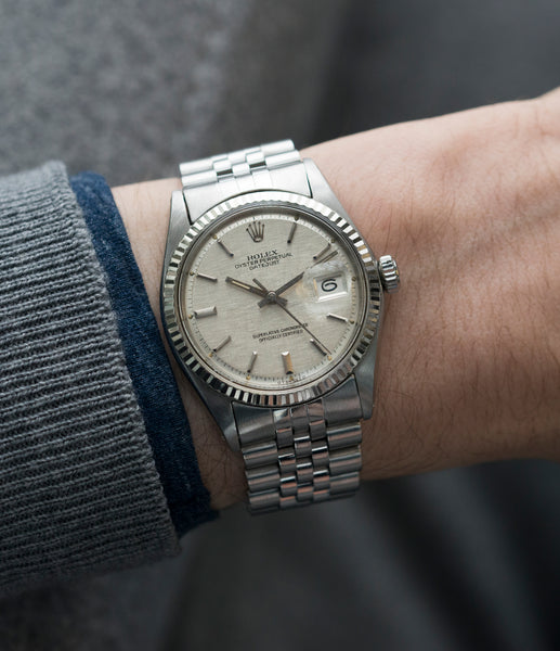 rolex 1601 white dial