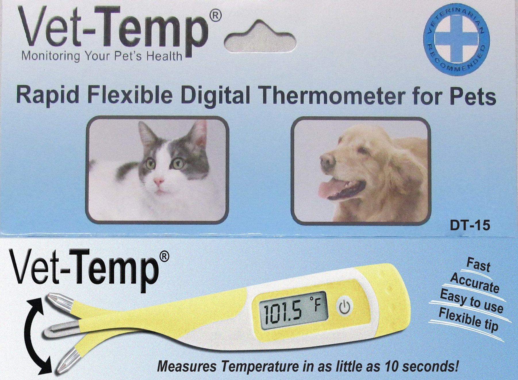 Pet Veterinary Thermometer, Pet Accurate Fever Detection