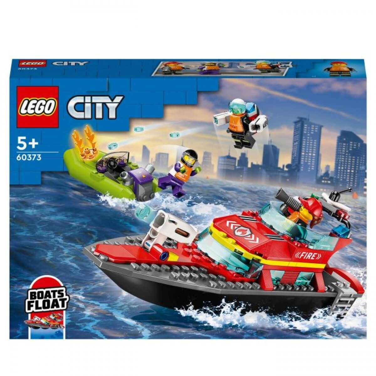 Fobie oppervlakte essay City 60373 brandweerboot - 60373 - LEGO | Speldorado