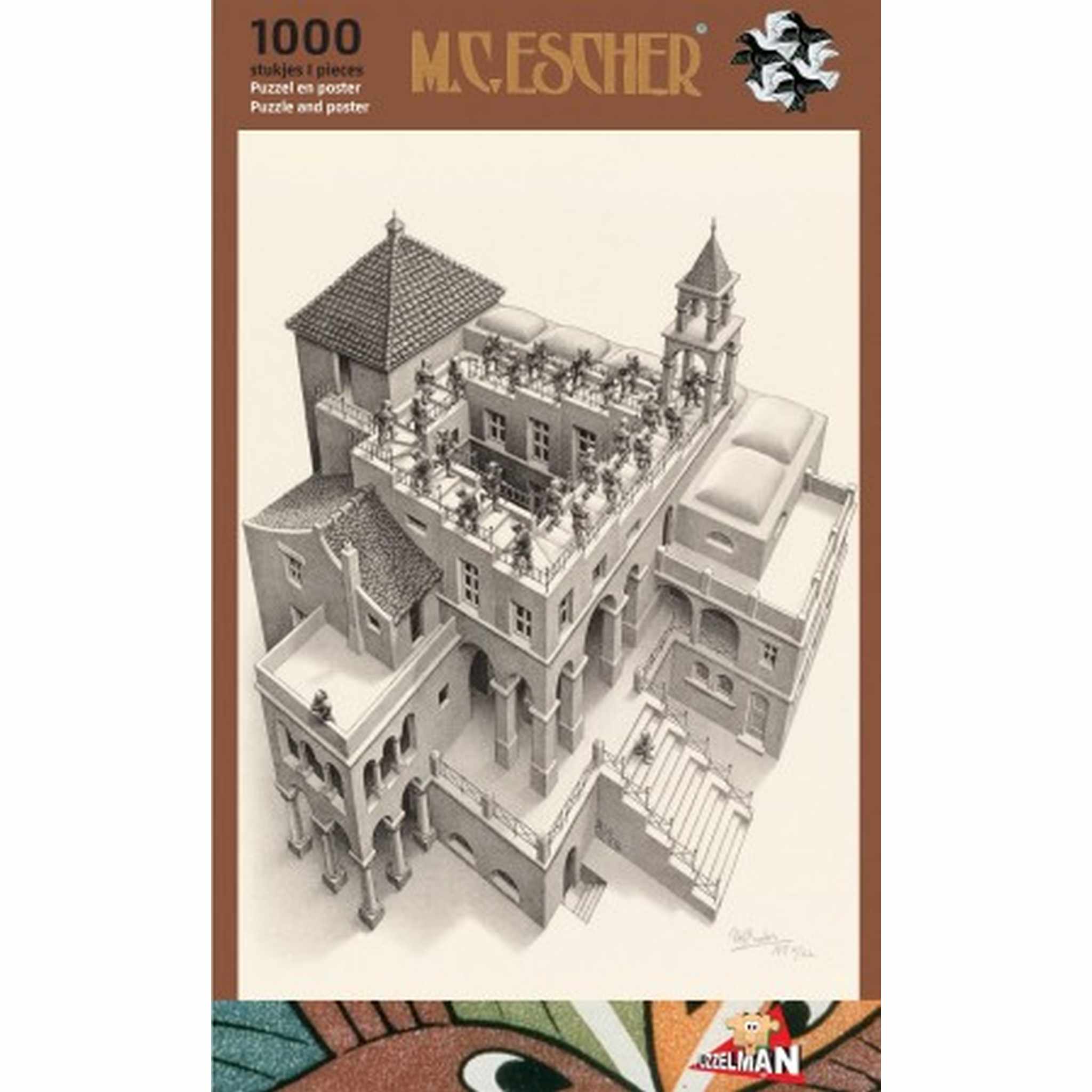 Klimmen En Dalen M.C. Escher (1000) PUZ-820 Boosterbox | Speldorado