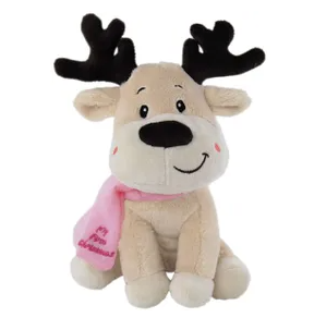 my first christmas reindeer teddy