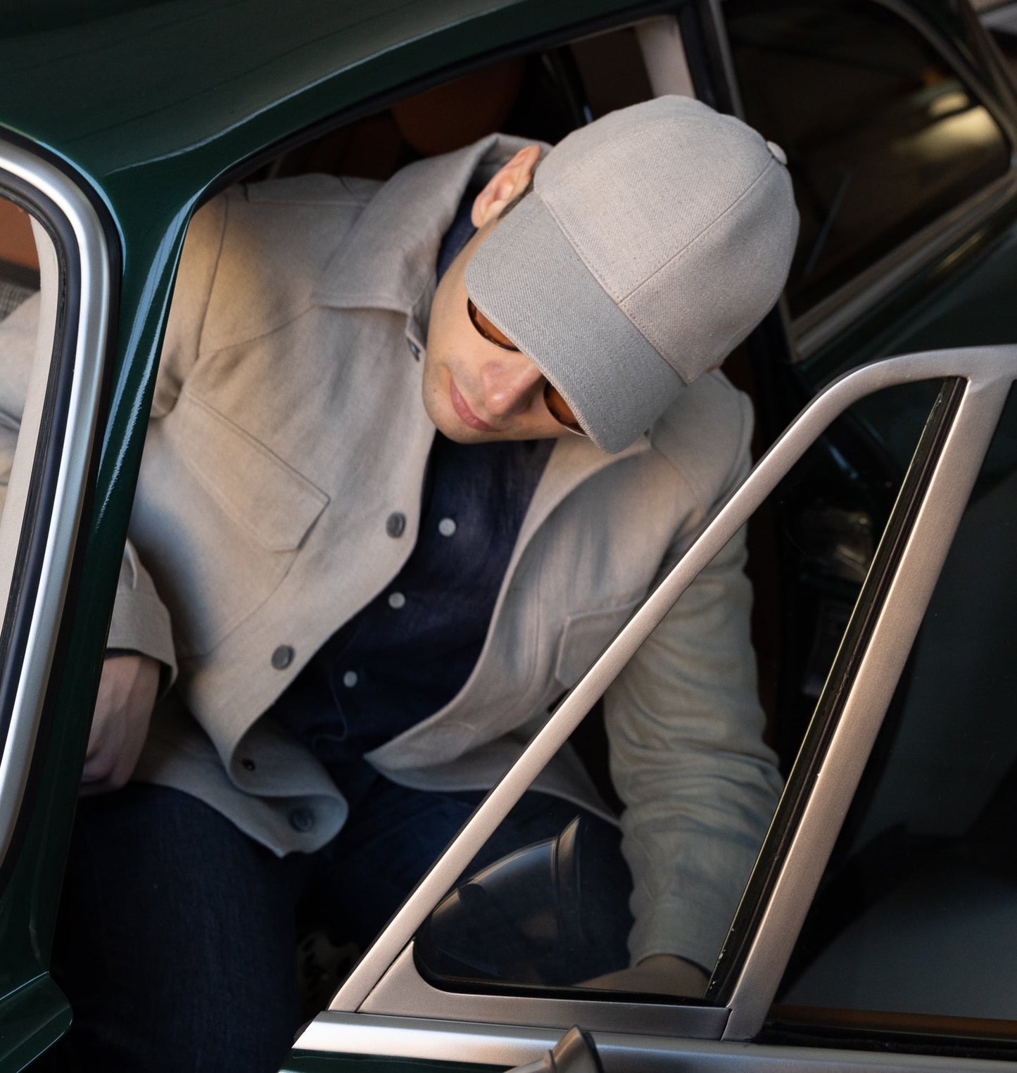 Baseball cap in canapa