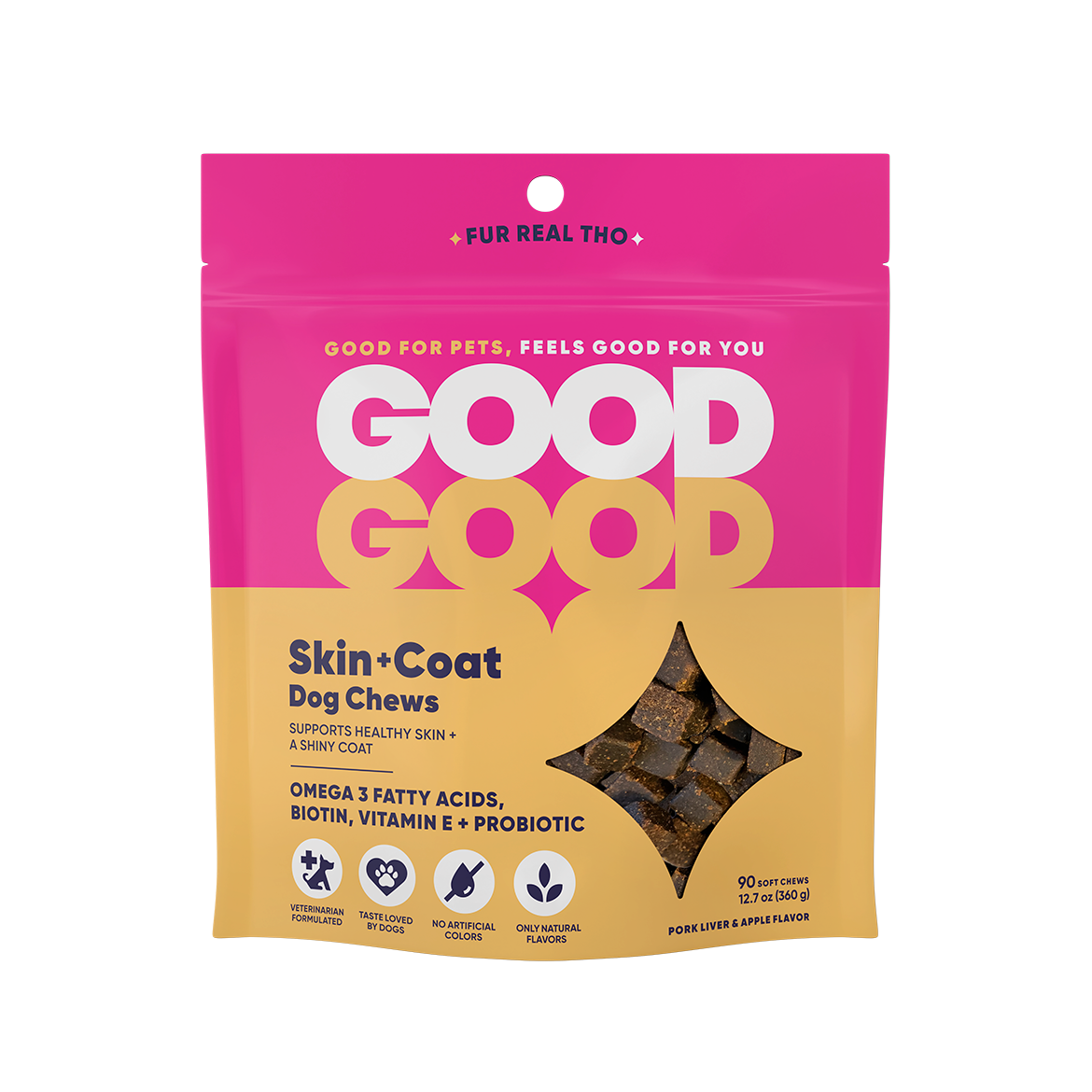 what is good for dog skin and coat