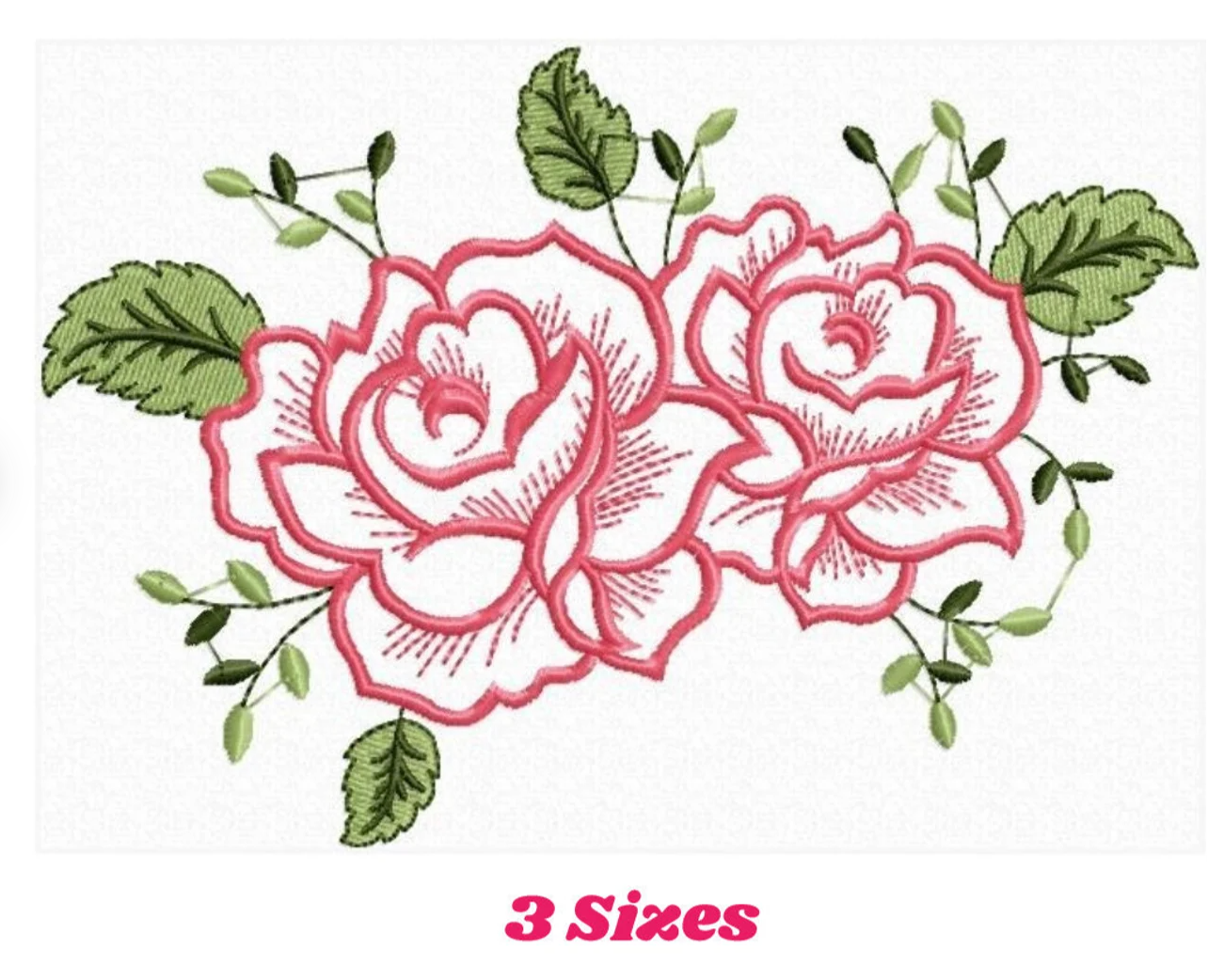 Rose Embroidery Design Apex Embroidery Designs, Monogram Fonts Alphabets