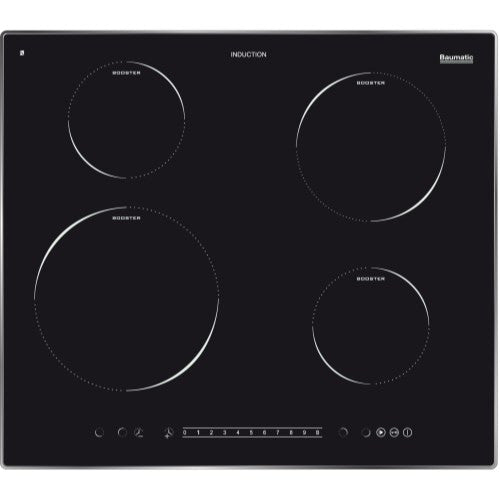 Baumatic Bhi645ss 60cm Front Touch Control Induction Hob