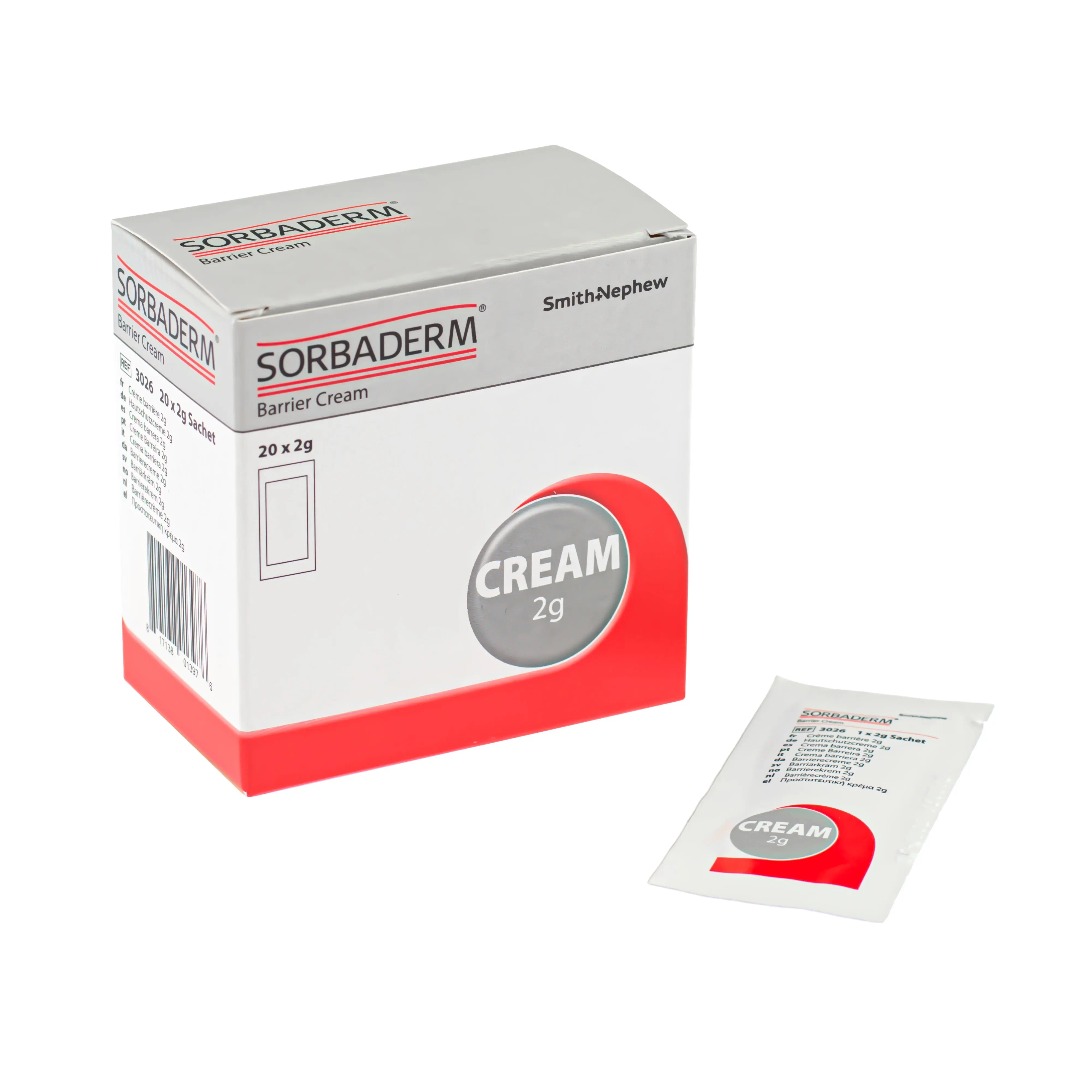 Sorbaderm Barrier Cream Sachets 2g X20 Stoma Barrier Vyne