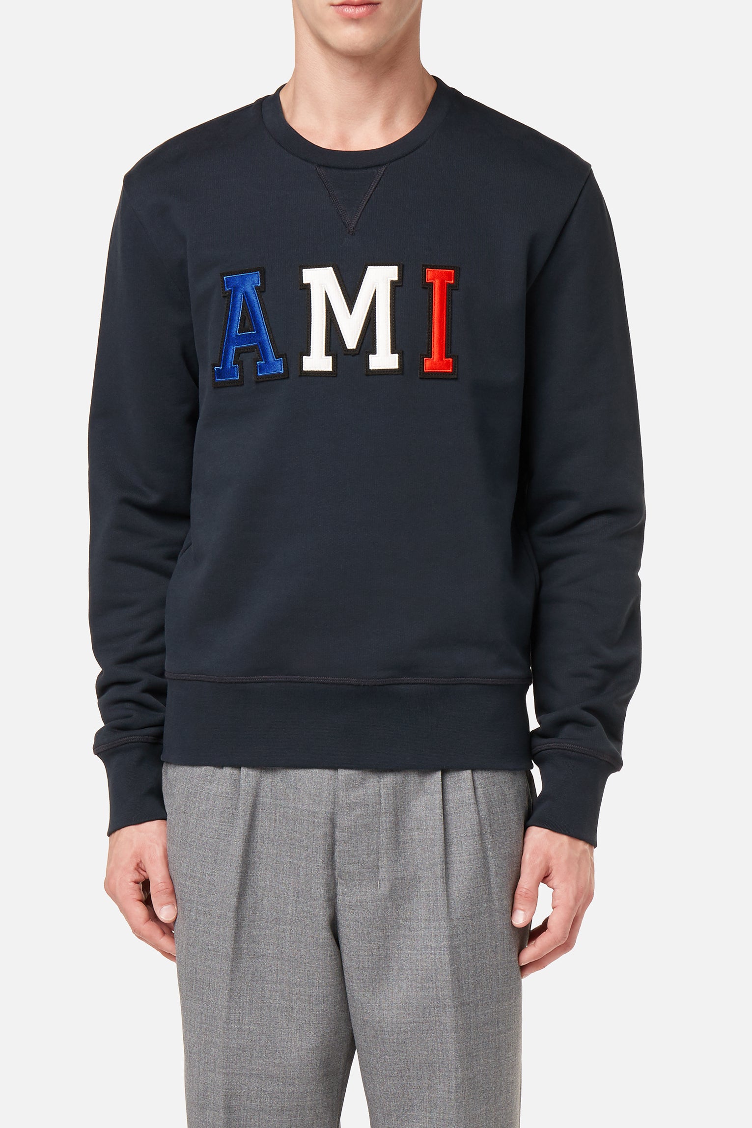 Sweatshirt Patch Ami Ami Paris forever