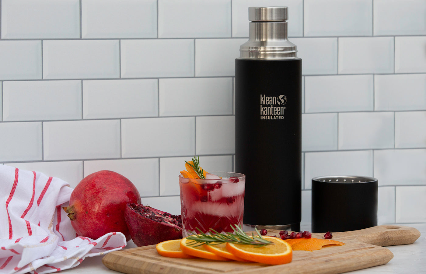 Insulated TKPro bottle for cocktails