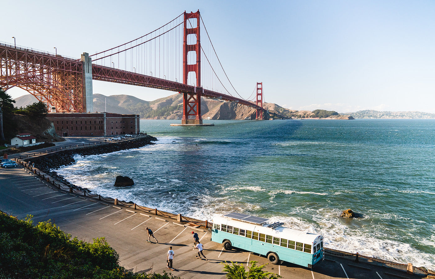 Starting at Golden Gate Bridge