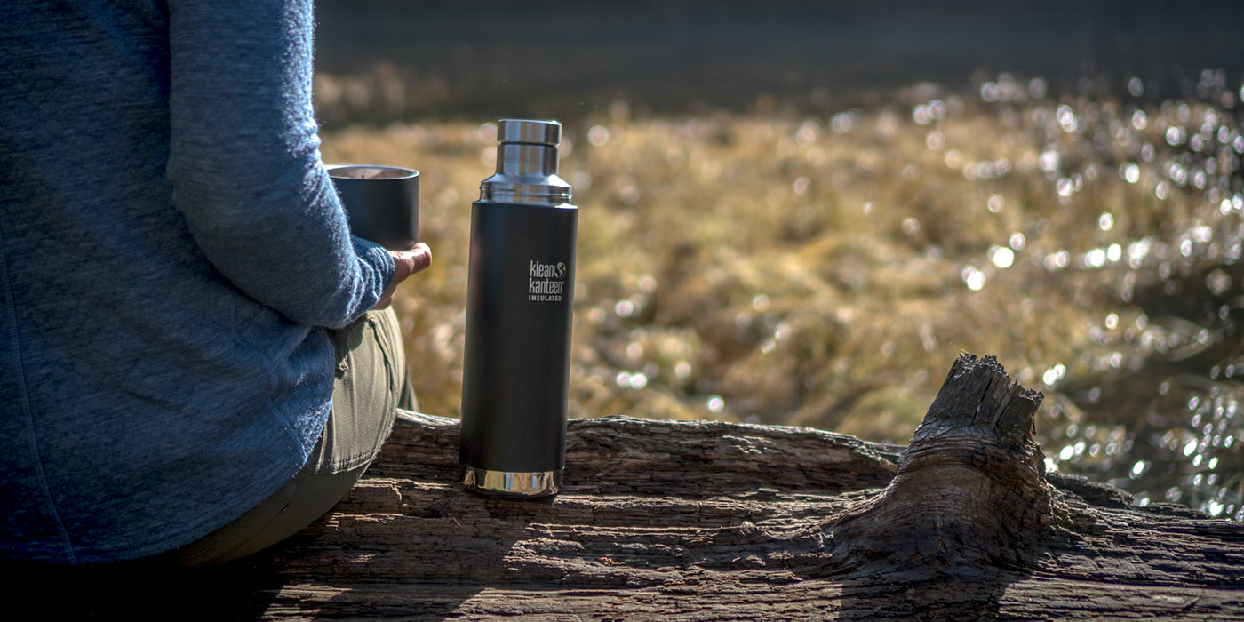 Steel Bottle with Cap and Cup