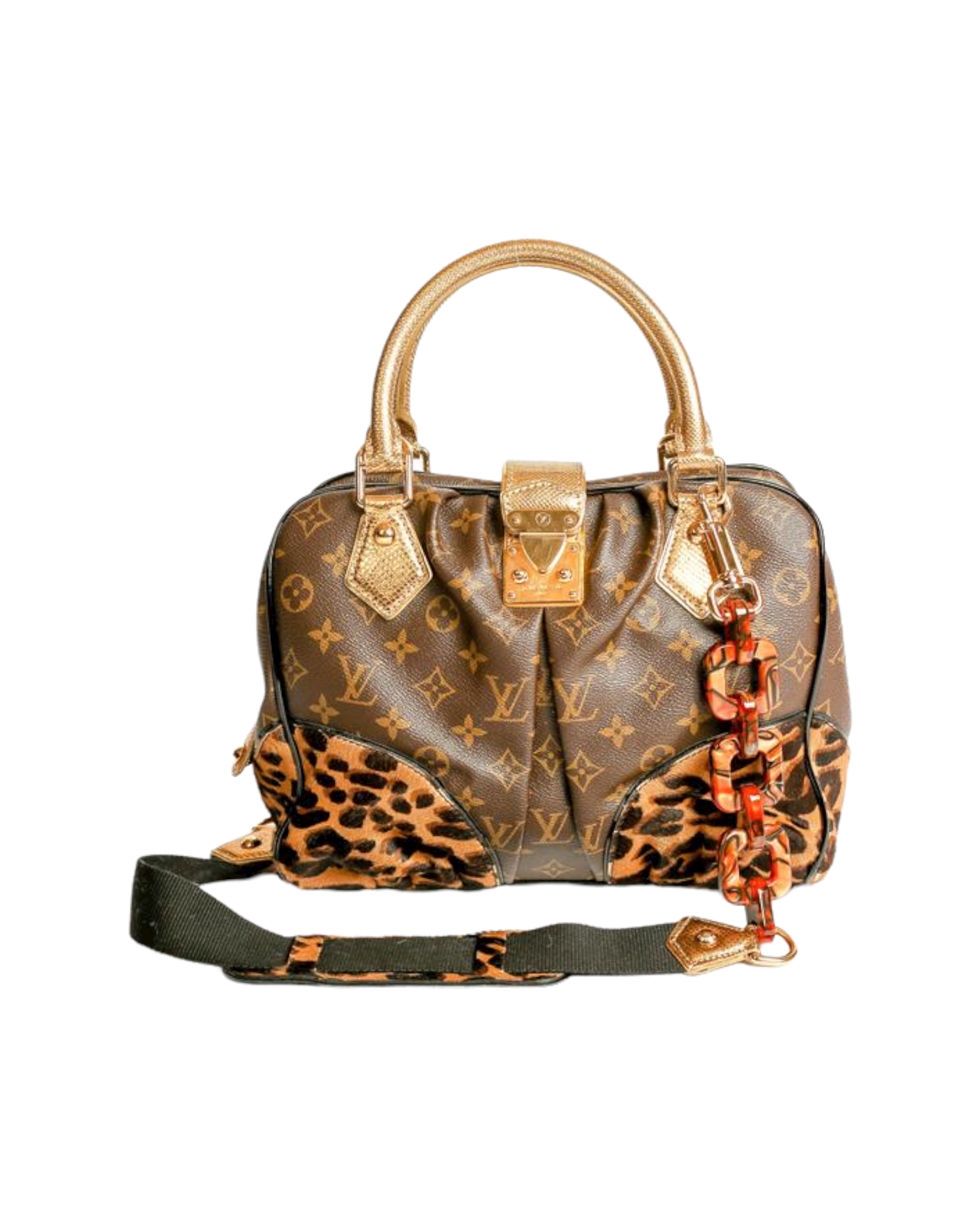 have automatisk Spis aftensmad Louis Vuitton Monogram Leopard Adele Bag – SO. by Sora Saud