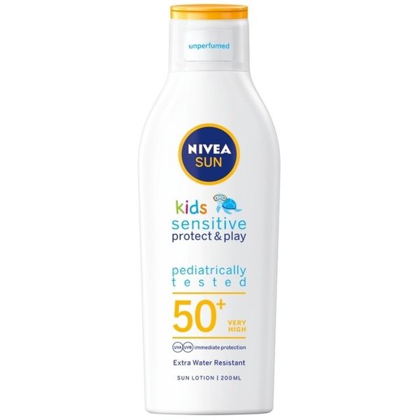 Doornen Onafhankelijk Vormen Nivea Sun Kids Sensitive Protect Care Lotion SPF50 200ml – Kennedy's  Pharmacy