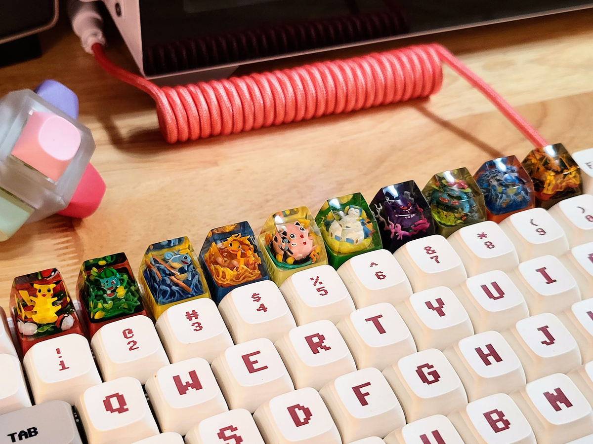 artisan keycap collection