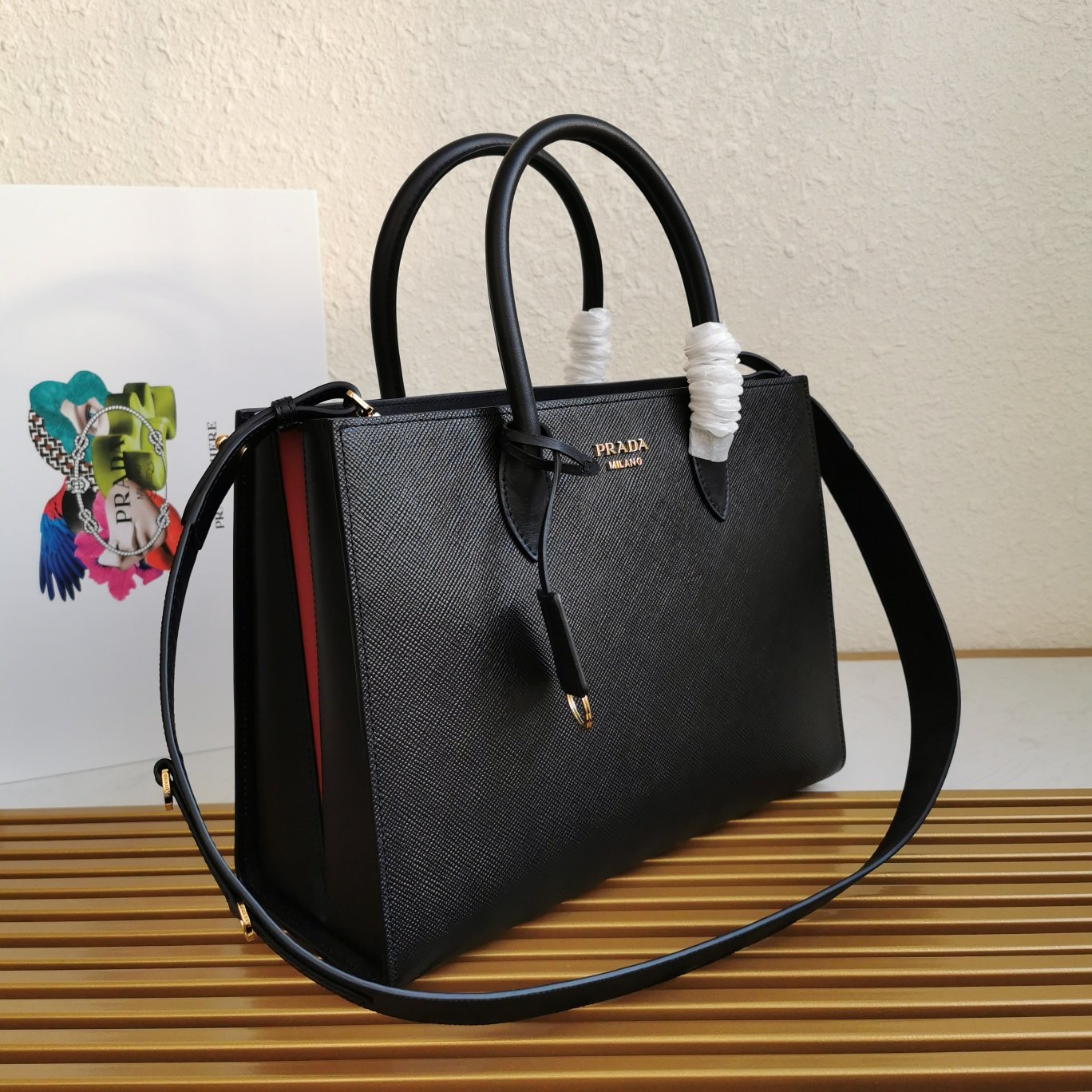 Bolso tote piel Saffiano PRADA – KJ