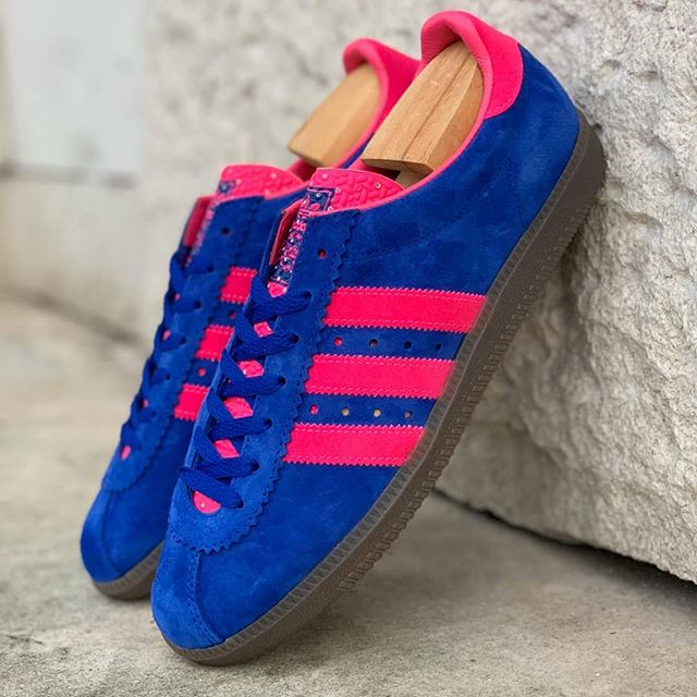 adidas blue pink