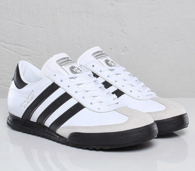 adidas beckenbauer white and black
