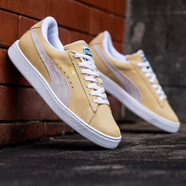 puma suede classic honey mustard