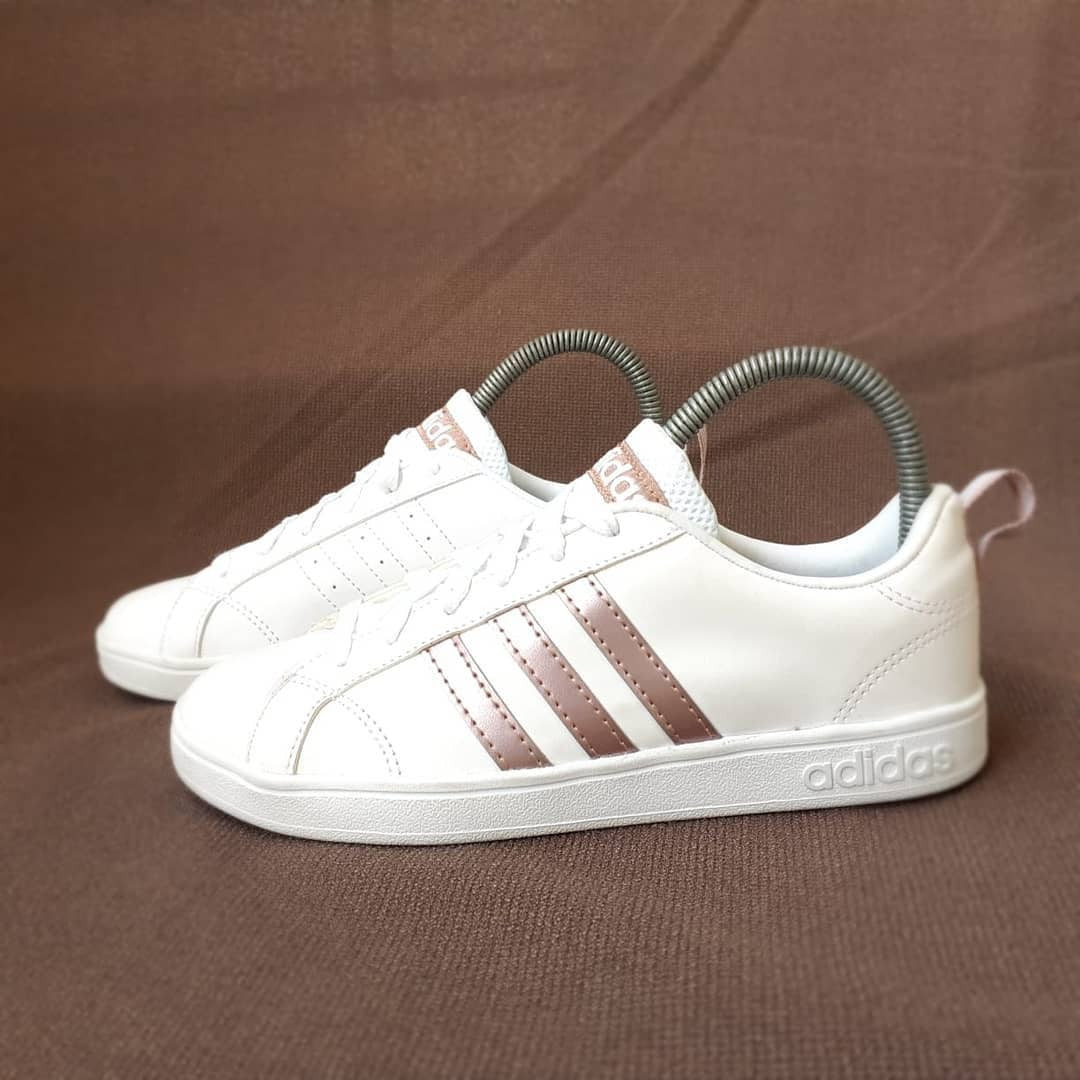 adidas neo advantage rose gold