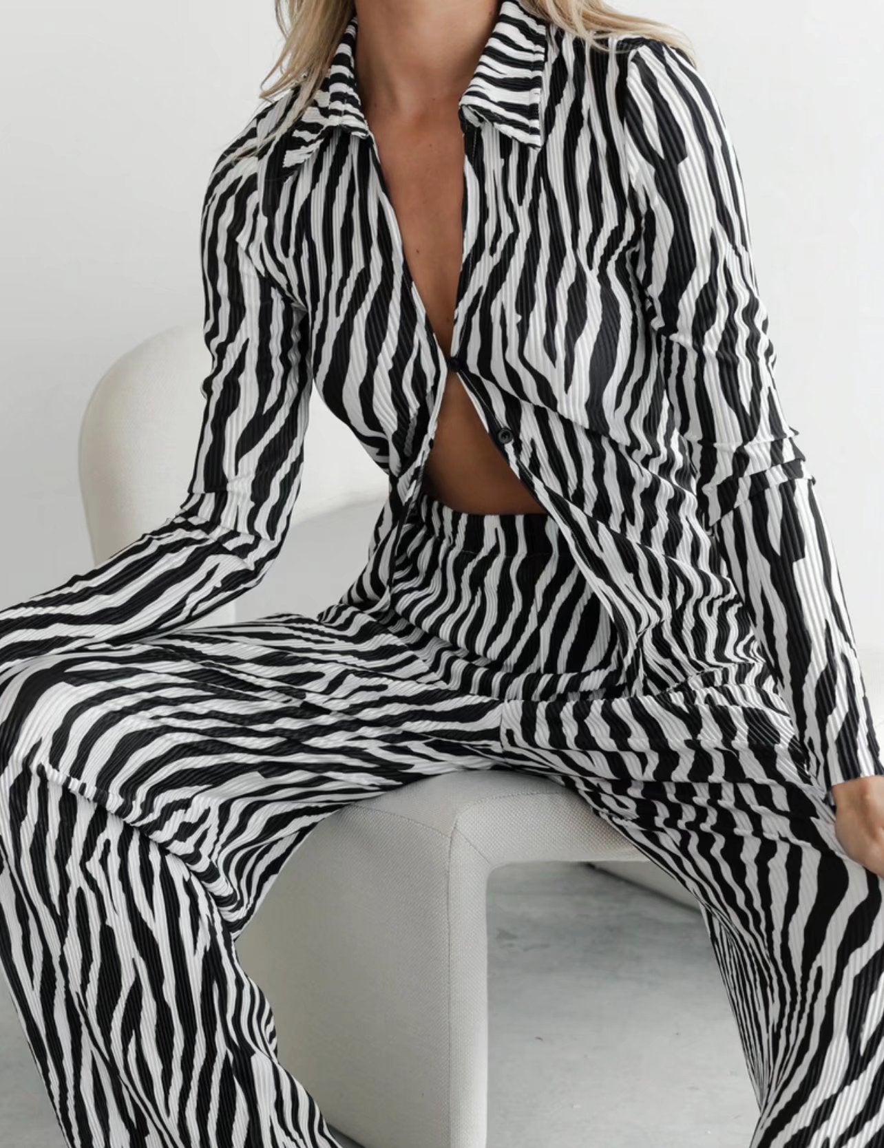 Uitvoerder Irrigatie vlees 2023 Fashion Trends | Zebra Pattern Outfit 2-piece Set – TGC FASHION