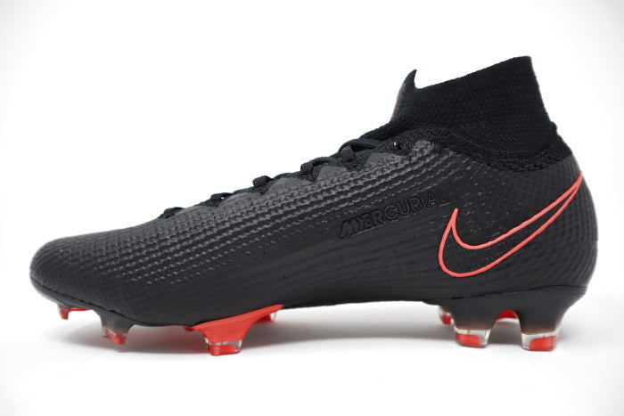 Nike Mercurial Superfly 7 FG (Black/Chile Red) Size 7 & 8US – Deadstock Boots