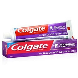 colgate maximum cavity protection plus sugar acid neutralizer