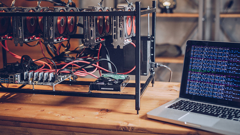 build your own cryptocurrency mining rig