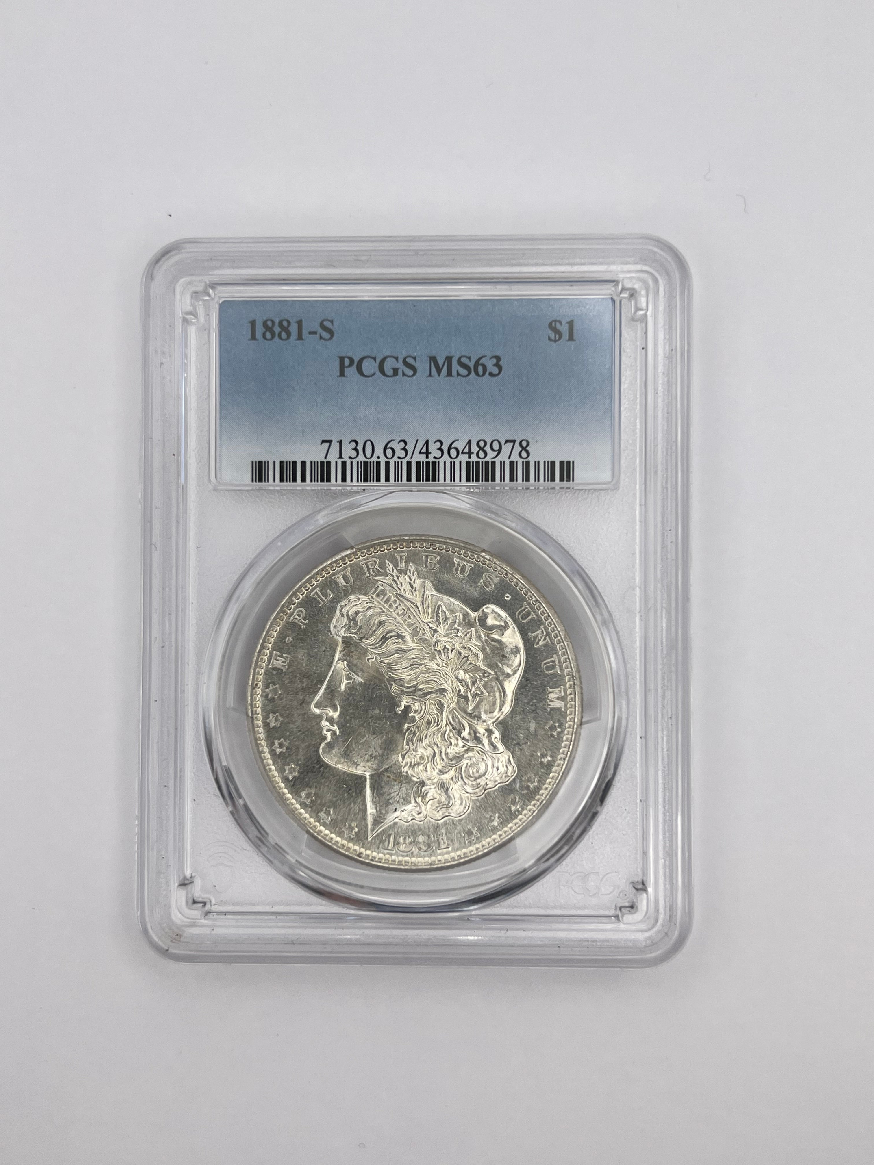 アンティークコイン コイン 金貨 銀貨 [] 1881-S MS-63 Morgan Silver