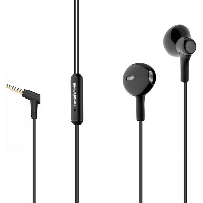 ambrane wired earphones