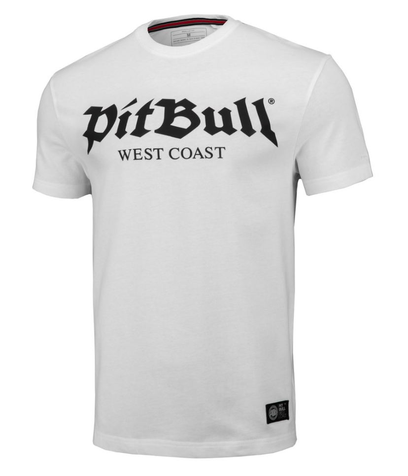 PITBULL USA Lightweight White T-shirt 