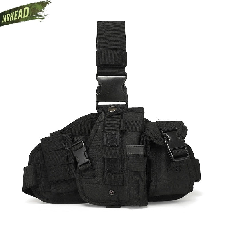 Universal Tornado Tactical Drop Leg Thigh Gun Holster Hunting Military Airsoft Glock Beretta Handgun Pouch Case Pistol Holsters