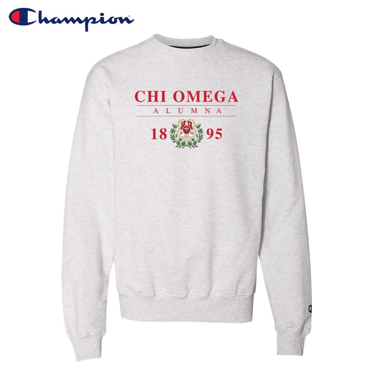 Chi Alumni Champion Crewneck – Olympia & Olive
