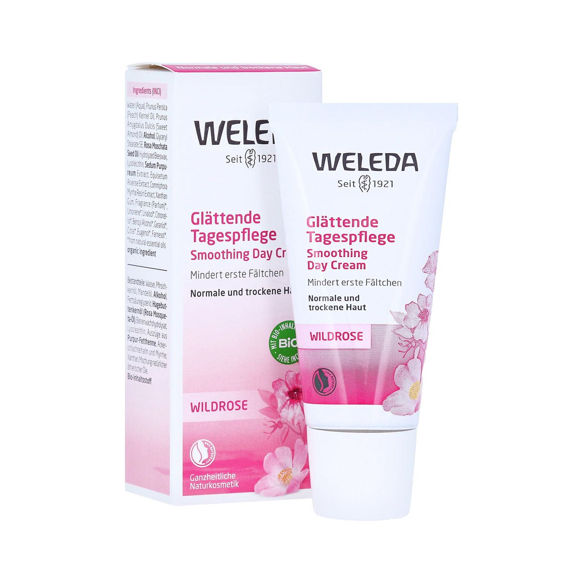 Infrarood draagbaar Ritueel Weleda Wild Rose Smoothing Day Care - 30 ml – Beauty Center Europe