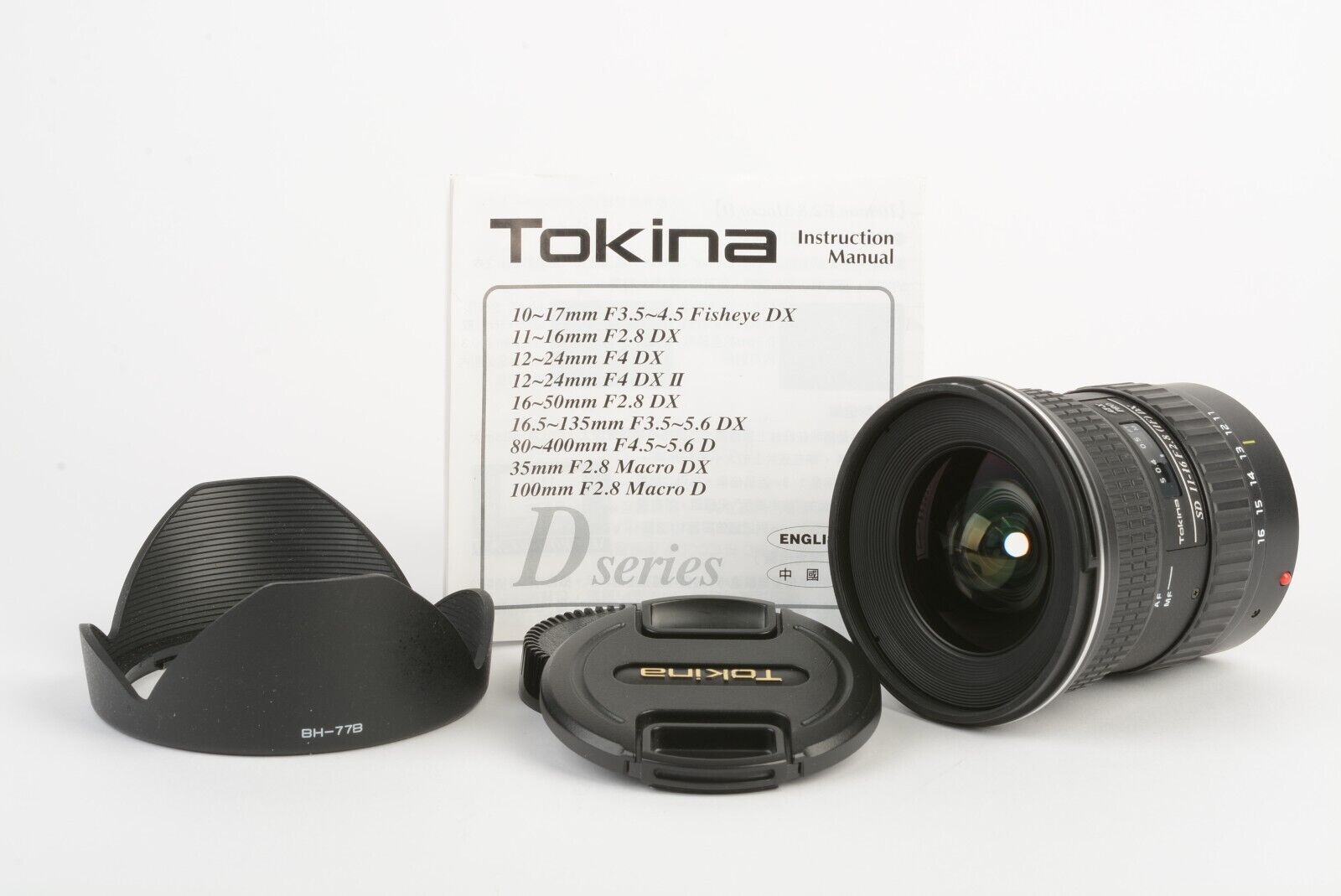 MINT TOKINA AF 11-16mm f2.8 AT-X PRO IF DX ASPH LENS FOR CANON AF