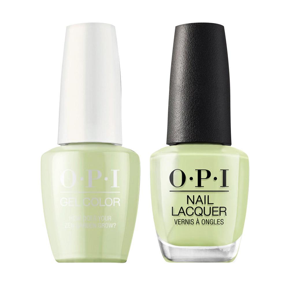 OPI T86 How Does Your Zen Garden Grow? - Gel Polish & Matching Nail La –  The Nails Market