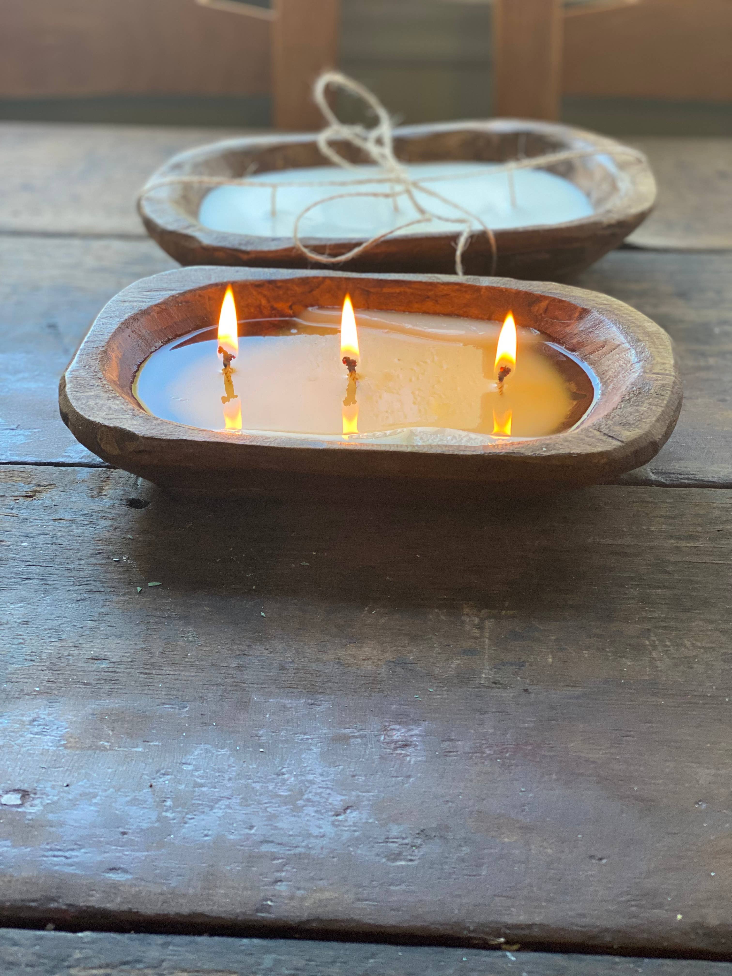 3 Wick Dough Bowl Candle | Phoenix Phurnishings