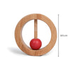 Wooden Circle Rattle