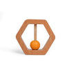 Wooden Hexagon Rattle