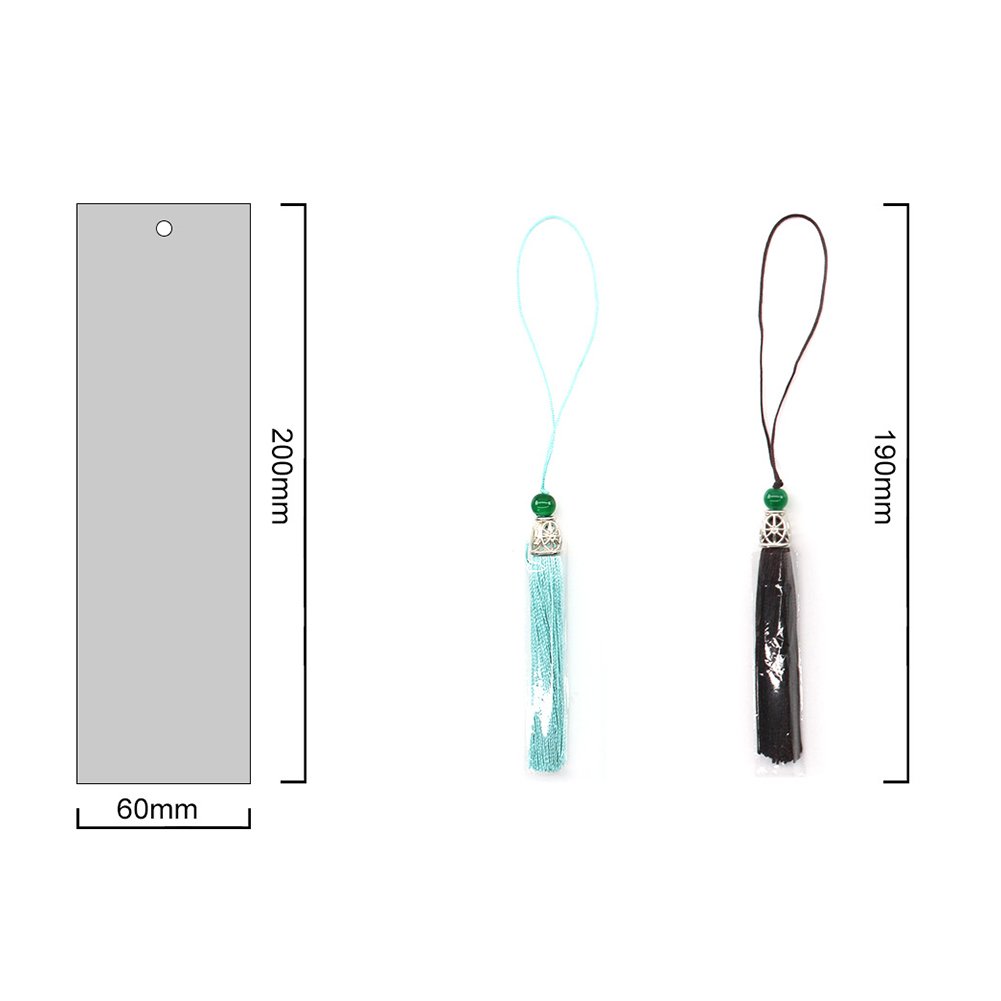 2pcs Diamond Painting Bookmark DIY Mickey Mouse Leather Tassel Book Marks Craft