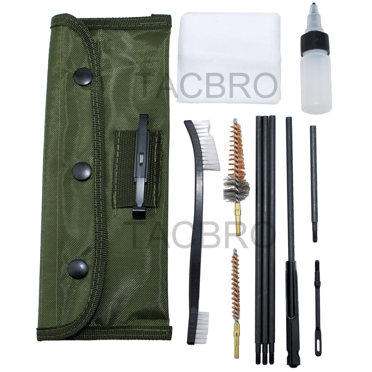 Waffenreinigungsset para 5.56mm.223 .22 Caliber rifle nylon Brush Cleaner