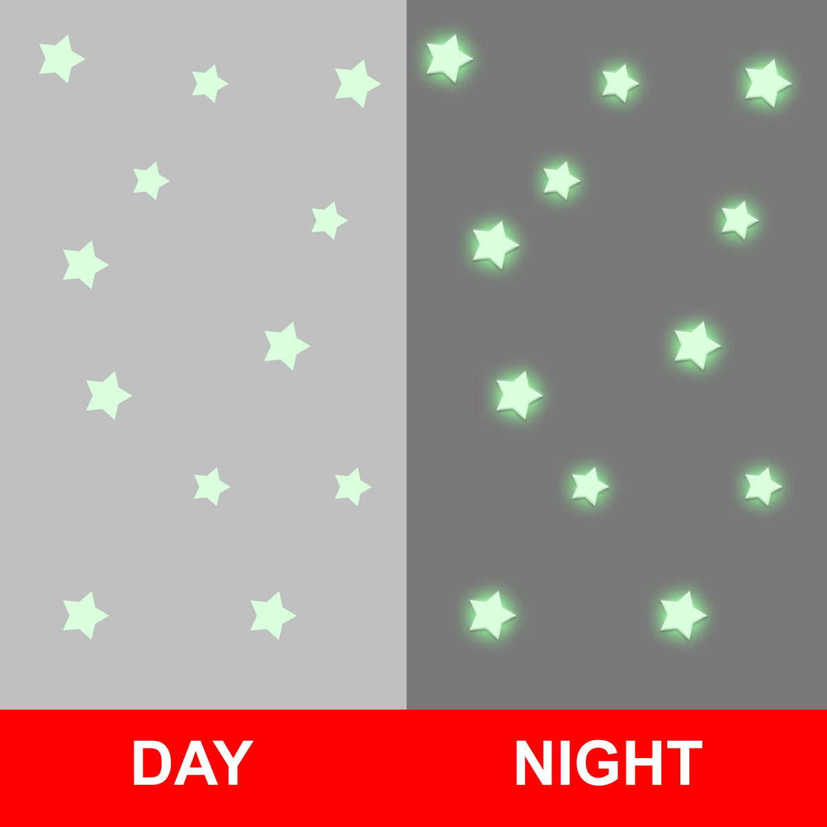 850 pcs Glow In The Dark Stars Stickers - The Star Glowing Ceiling Dec –  Decords