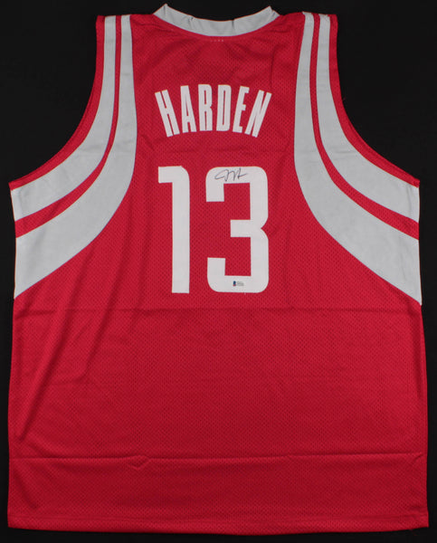 signed james harden jersey