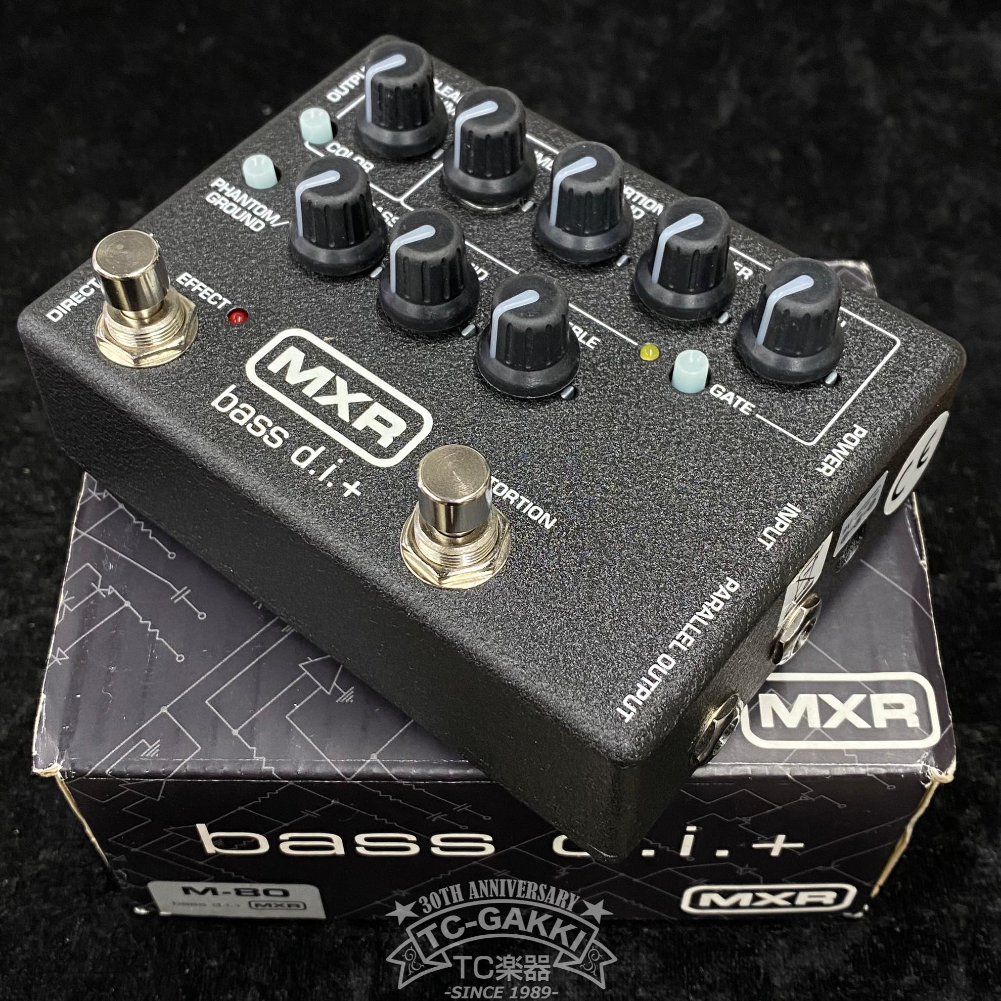 世界有名な MXR M-80 bass d.i.+ M80 ベース用プリアンプ sushitai.com.mx