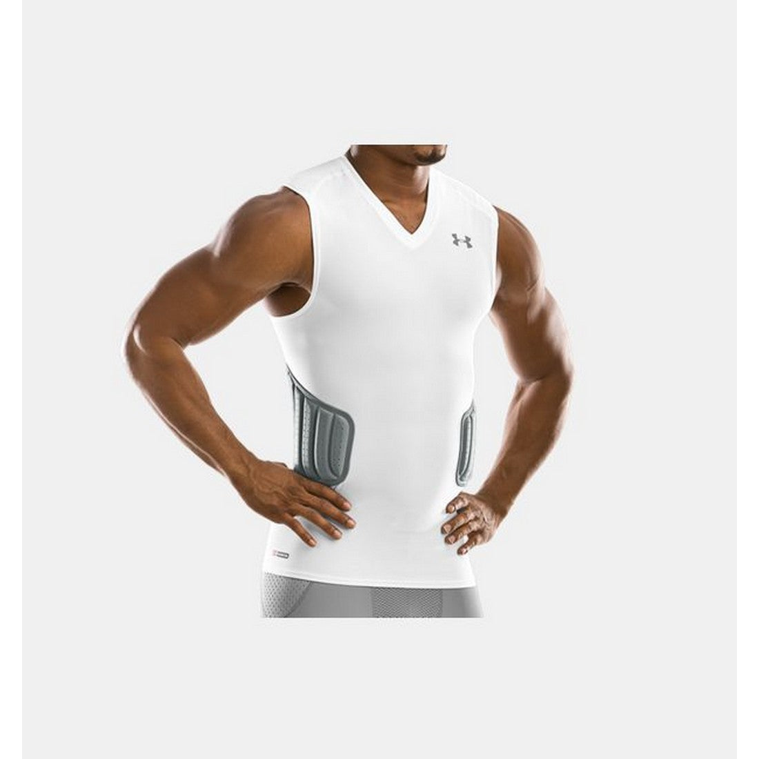 Camiseta técnica con protecciones MPZ mangas para hombre de Under – Liquidación Marcas