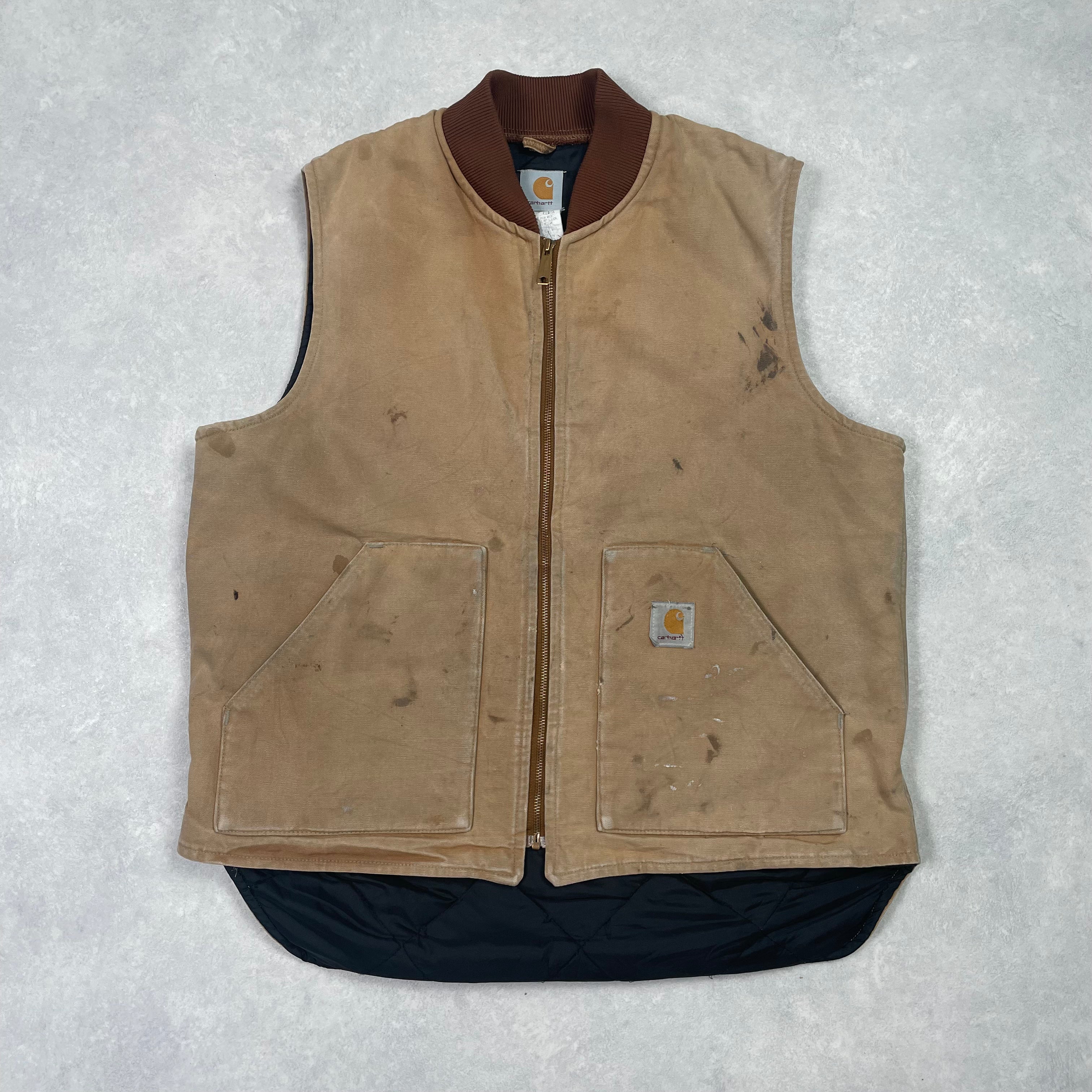 Kosmisch ziek Convergeren Vintage Carhartt Vest Lined Made in USA – The Mean Vintage Club