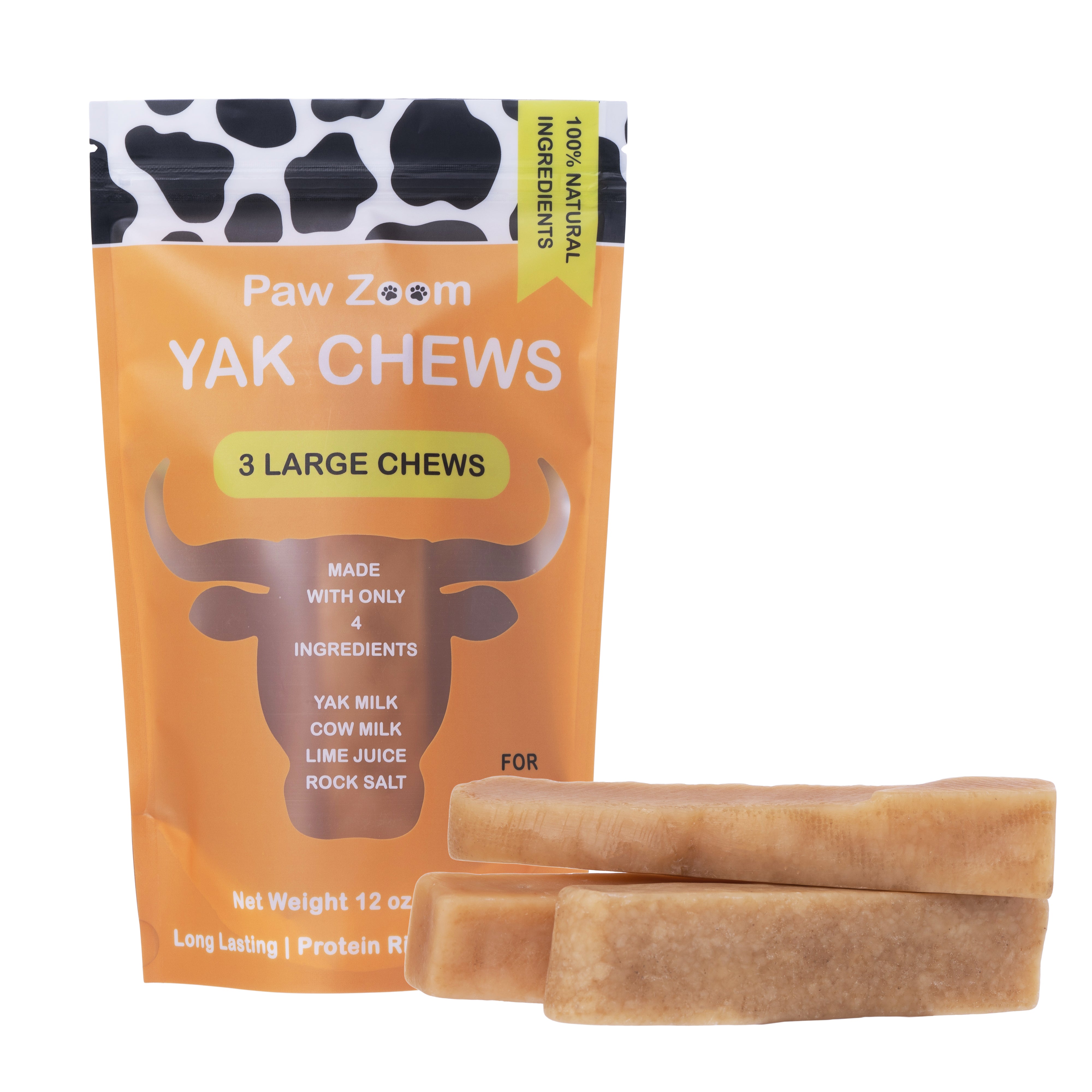 yakers dog chew large